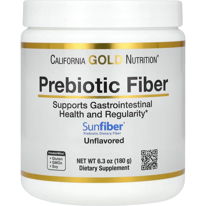 California Gold Nutrition, Prebiotische vezels, 6,3 oz (180 g)