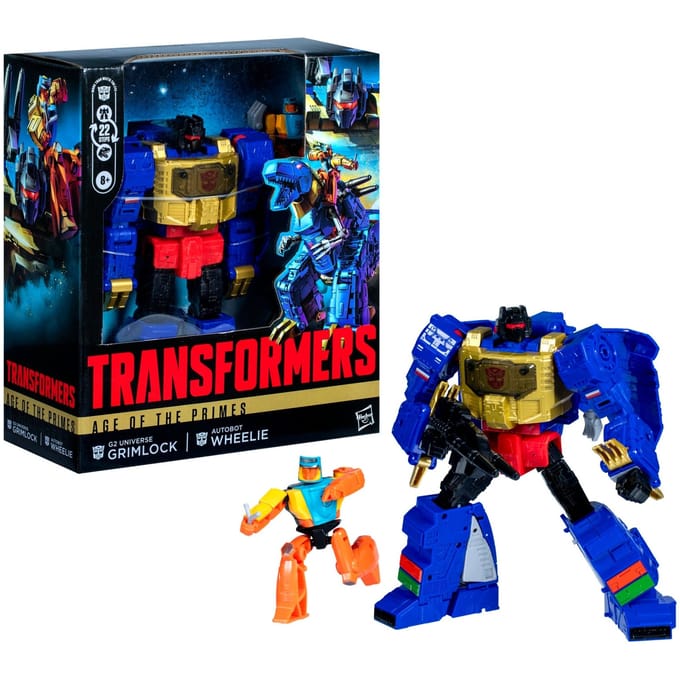 Hasbro Transformers Age of the Primes Leader Class Action Figure G2 Universe Grimlock 19 cm Action Figuur