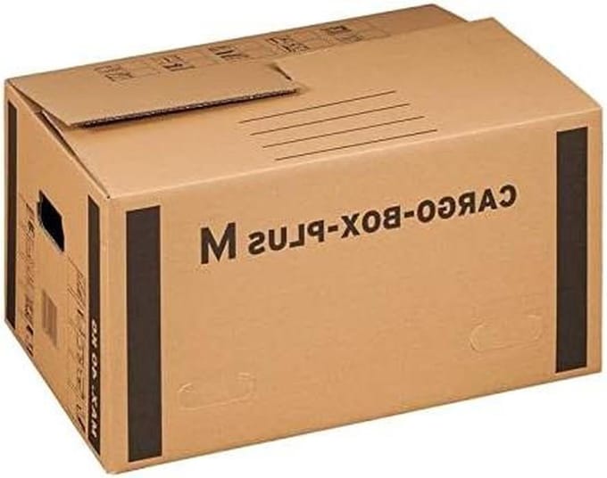 Verhuisdozen - Opslag dozen - Zware spullen vervoeren - Extra stabiele bodem - 10 stuks 60 cm - Bruin