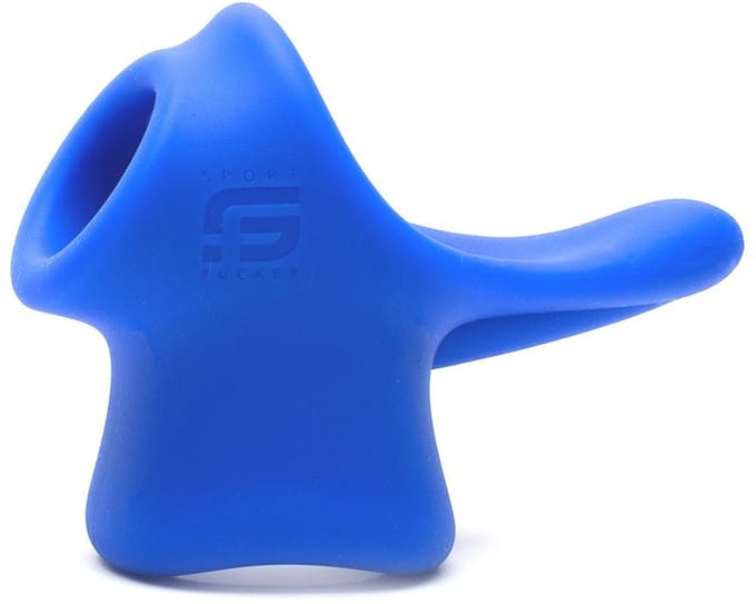 Sport Fucker - Tailslide 2.0 - Cocksling - Met Perineum Stimulator - Blauw
