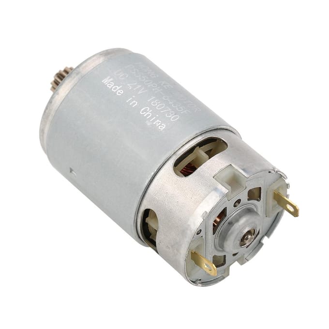 Moteur à courant continu industriel à deux vitesses et 12 dents pour perceuse électrique, accessoires pour machines-outils 21 V