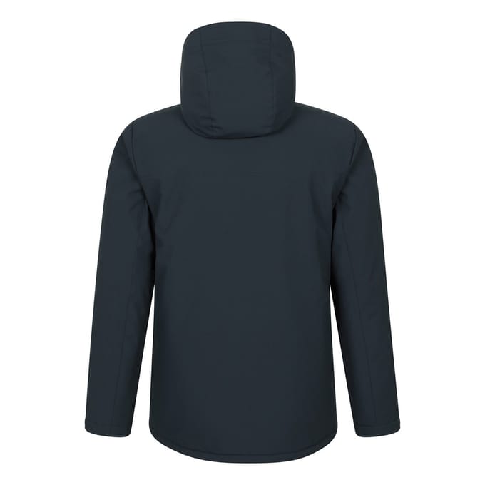 Mountain Warehouse Heren Langdon Waterdichte Gewatteerde Parka (Marineblauw)