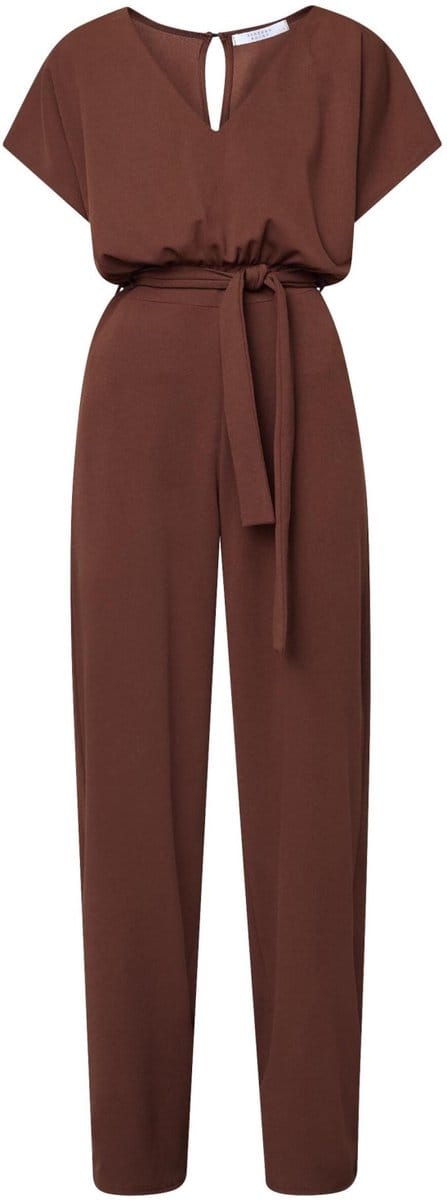 SISTERS POINT Girl-ju.v - Dames Jumpsuit - Brown - Maat L