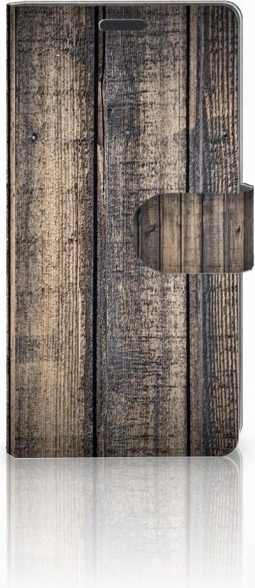 Sony Xperia Z3 Book Style Case Steigerhout
