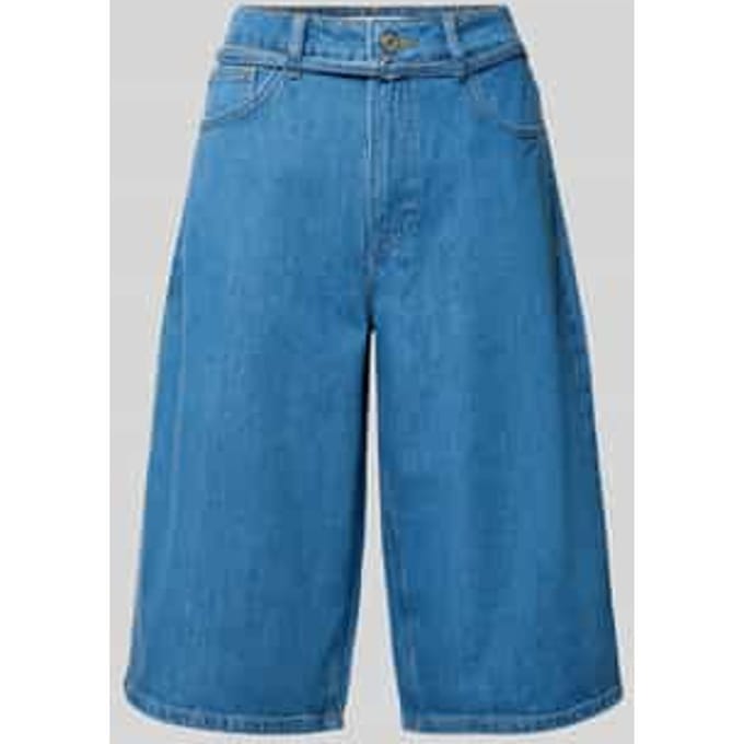 regular fit bermuda van biologische katoenmix model 'TENNA'