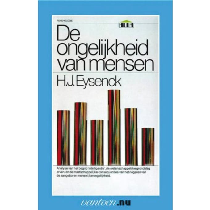 Ongelijkheid Van Mensen - Vantoen.Nu - H.J. Eysenck
