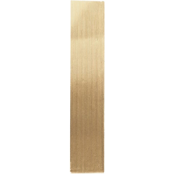 Wasstrips, glad, 30 stuks - Goud