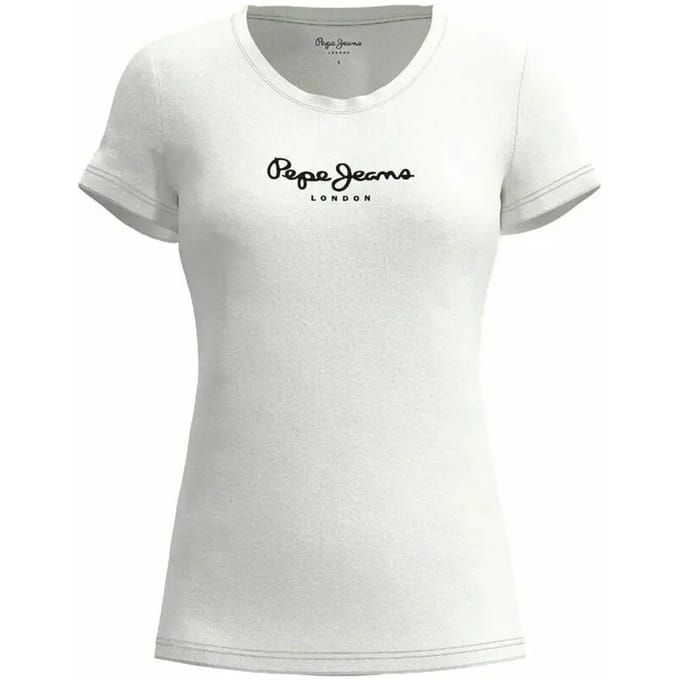 Classic Logo Tee Short Sleeves Wo - White Tops