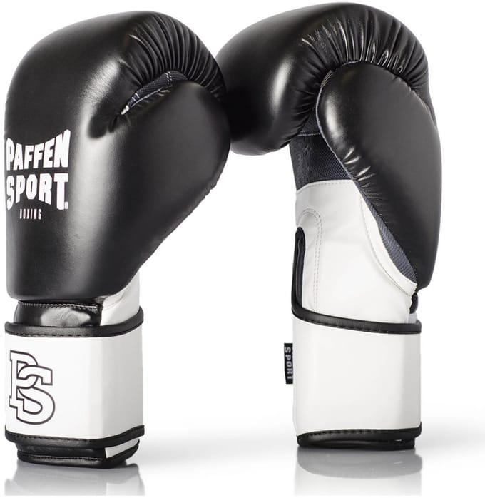 Paffen Sport bokshandschoen Fit zwart/wit 12