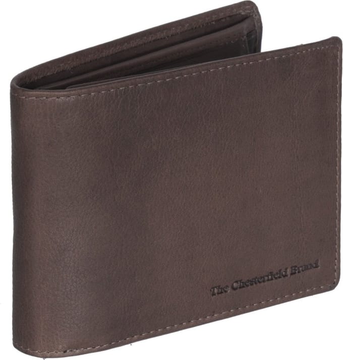 Chesterfield Chesterfield Leren Billfold Wide Portemonnee Emily Bruin