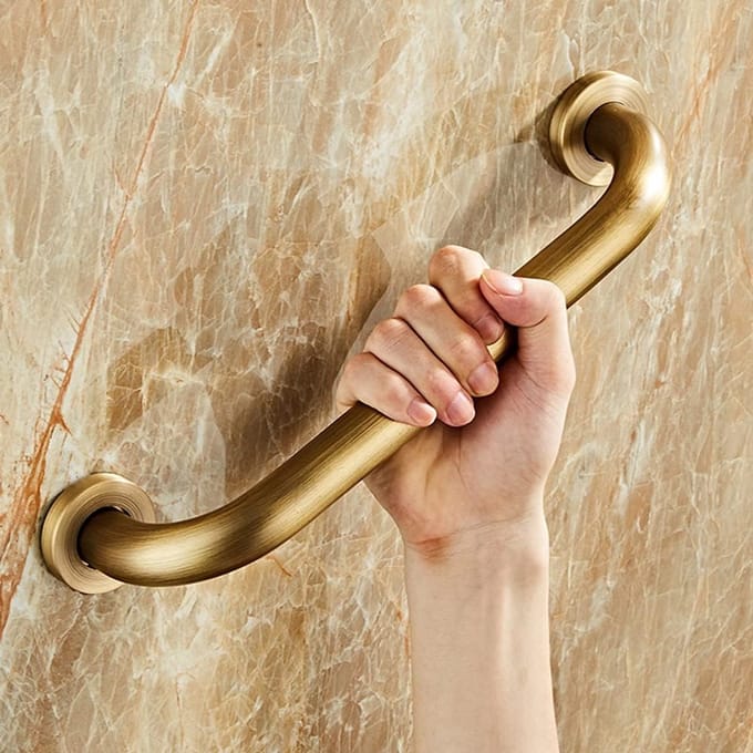 Veiligheidsbeugel voor Badkamer en Toilet met Antislip Grip
