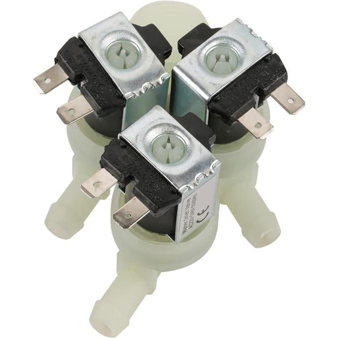 Vanne Électrovanne Électrique 3 Voies Entrée d'Eau N C Normalement Fermée AC 220V G3 4