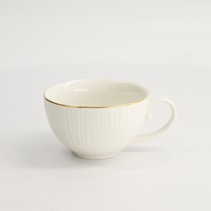 Tokyo Design Studio - Nippon White - Kopje - Lijnen - 250ml - 10 x 6 cm