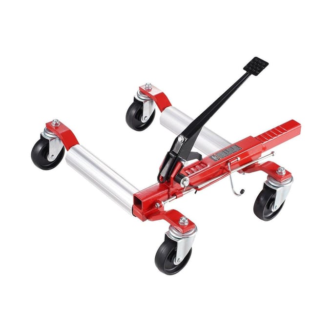 Chariot de Roue Robuste Positionnement de Véhicule Pneu Levage de Voiture 1500 Lbs Pack de 2