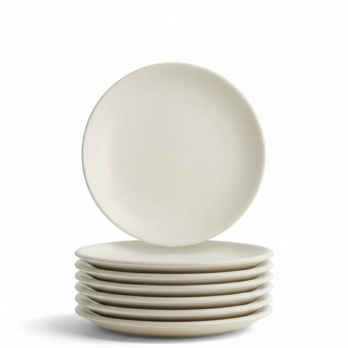 Royal Boch Kitchen Bord Petit Four 11cm set van 6