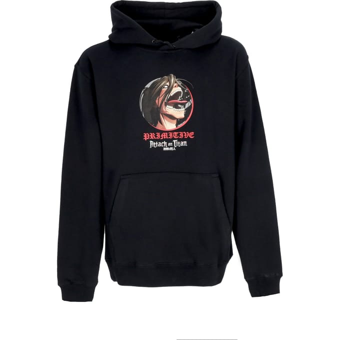 Future Memory Hoodie X Attack On Titan zwarte herenhoodie