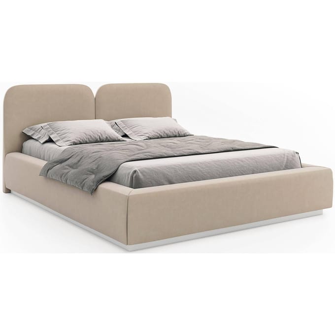 Bedframe Cremona velvet 140 x 200 cm | Selsey Design