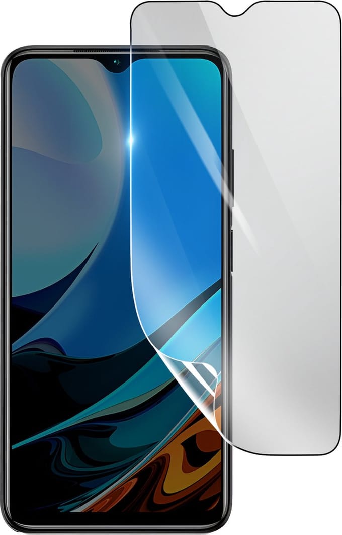 3mk, Geschikt voor Xiaomi Redmi 9T, Schokbestendige Hydrogel Screenprotector, Transparant
