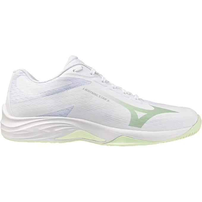 Mizuno Lightning Star Junior Indoor Sportschoenen Wit EU 37 Kinderen