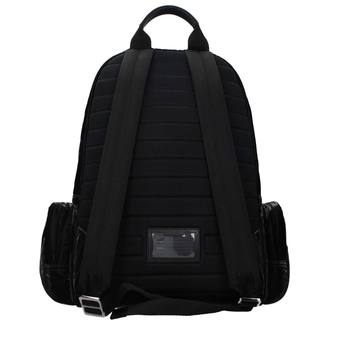 Zwarte Nylon Rugzak
