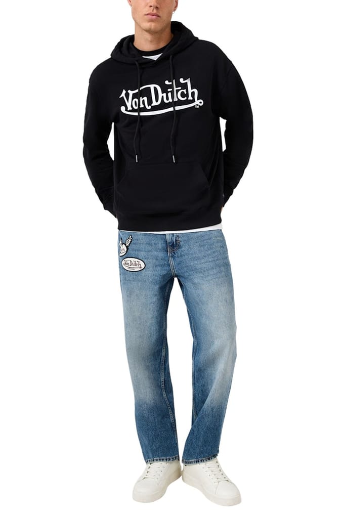 s.Oliver -qs Sweatshirts Black Größe: M | Kaputzenpullis Outlet | Herren | Schwarz