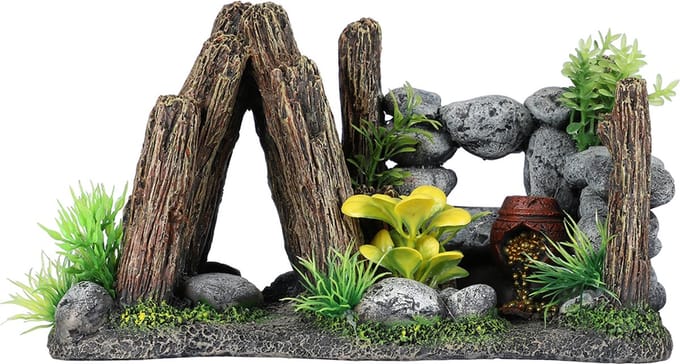 Aqua Della - Aquariumdecoratie - Vissen - Paradise 19x11x10cm - 1st