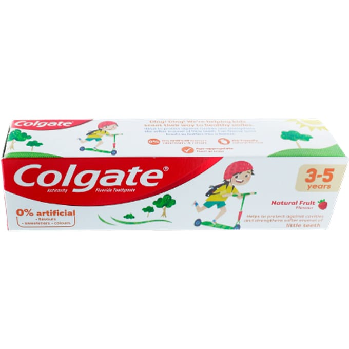 Colgate Kids Natuurlijke Fruittandpasta 3-5 jaar - 75 ml