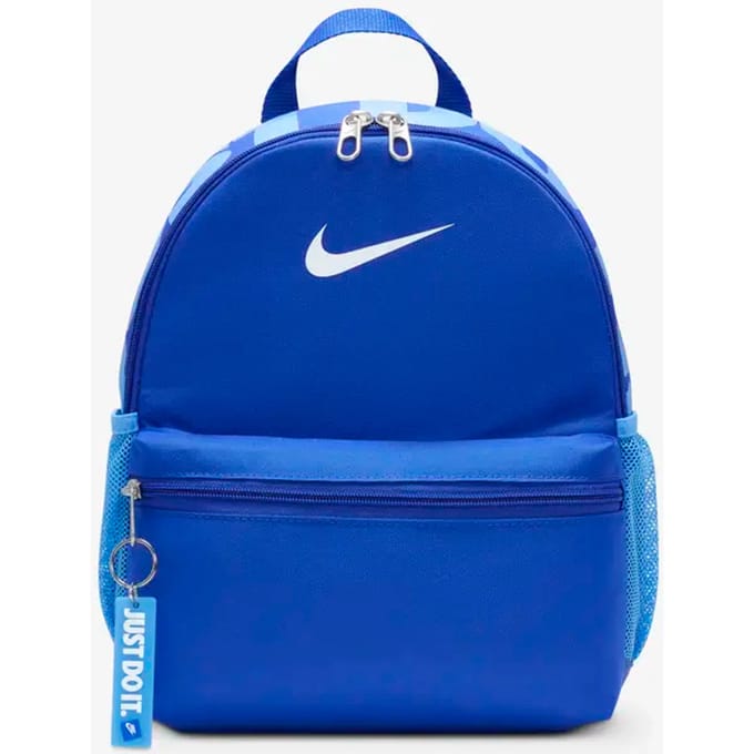 Nike nike brasilia jdi kids mini b in de kleur blauw.