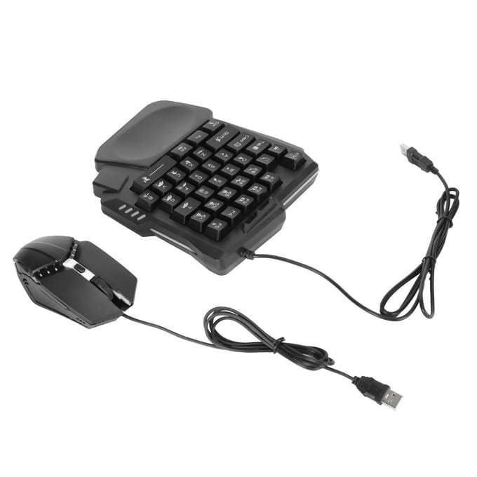 4 in 1 Mobiele Game Combopakket Bluetooth 5.2 Gaming Toetsenbord Muis Converter met K13 Toetsenbord G4