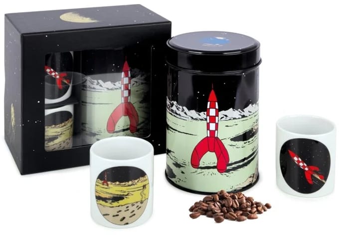 koffie enmok / Kuifje
