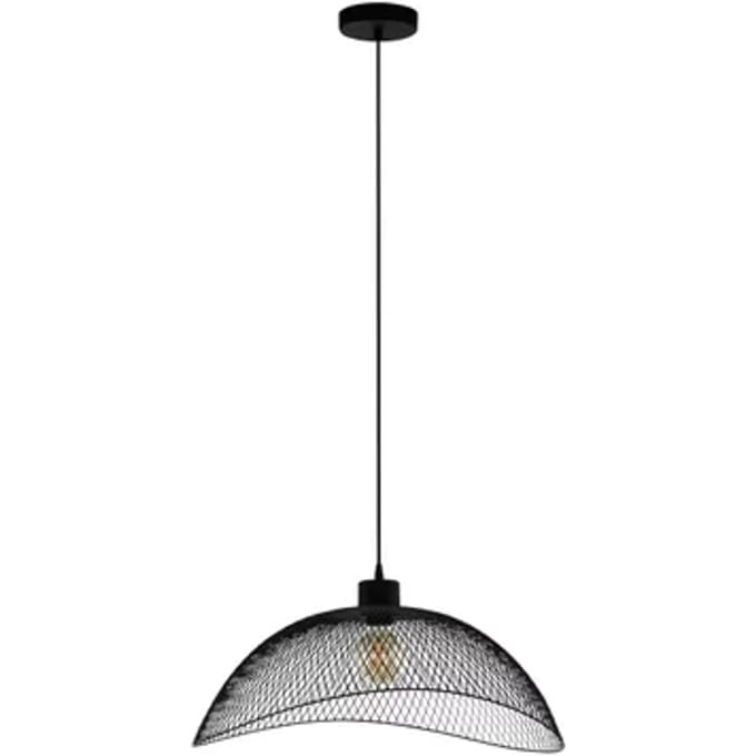 Eglo Hanglamp Pompeya Zwart E14