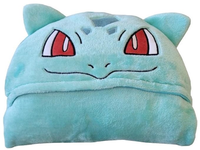 Bulbasaur fleece plaid - 120 x 150 cm