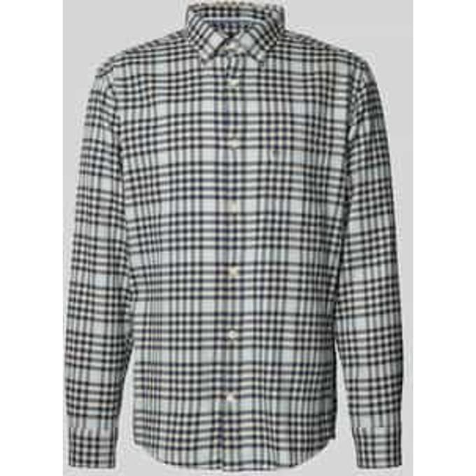 Slim fit vrijetijdsoverhemd met button-downkraag
