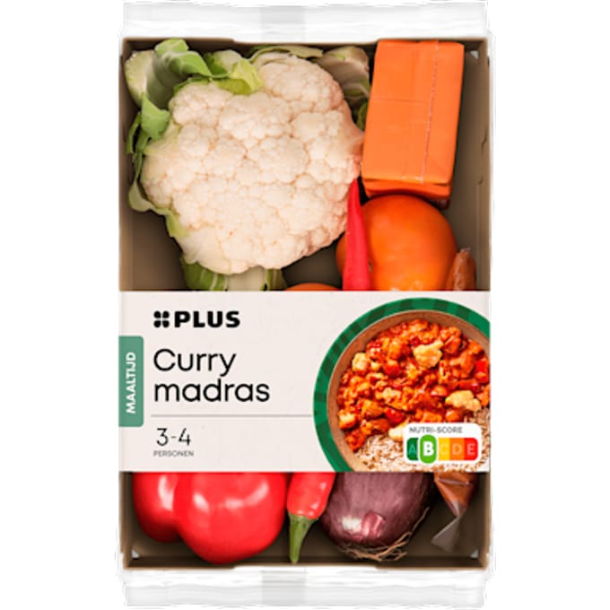 Verspakket curry madras