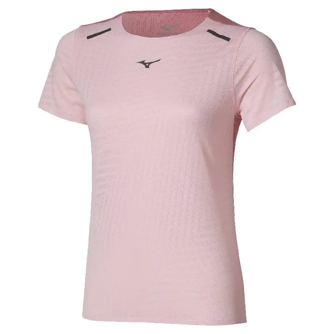 Mizuno Tech Light T-shirt Met Korte Mouwen Roze S Vrouw