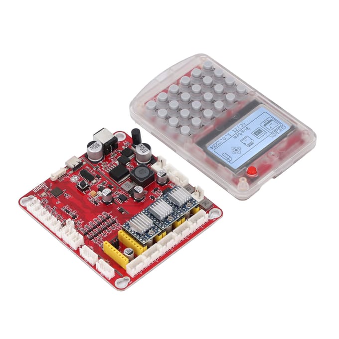 Graveermachine Offline Controller Kit 24 Toetsen 3 Assen Offline CNC Controller Board Kit 12V36V