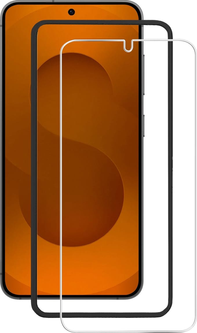Screenprotector - Geschikt voor Samsung Galaxy S25 Plus - Met Installatie Frame - Gehard Glas - Beschermglas - Tempered Glass - Screen Protector