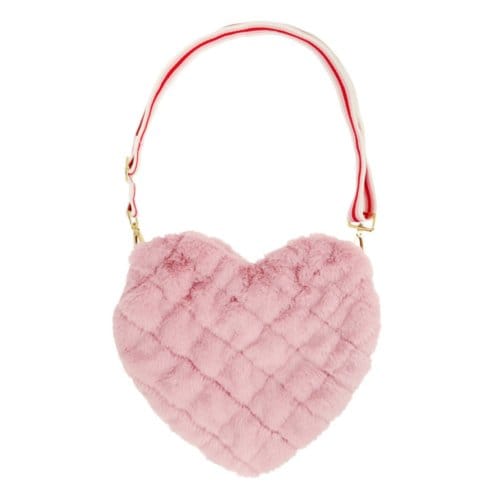 Meri meri valentijnsdag tas - plush heart