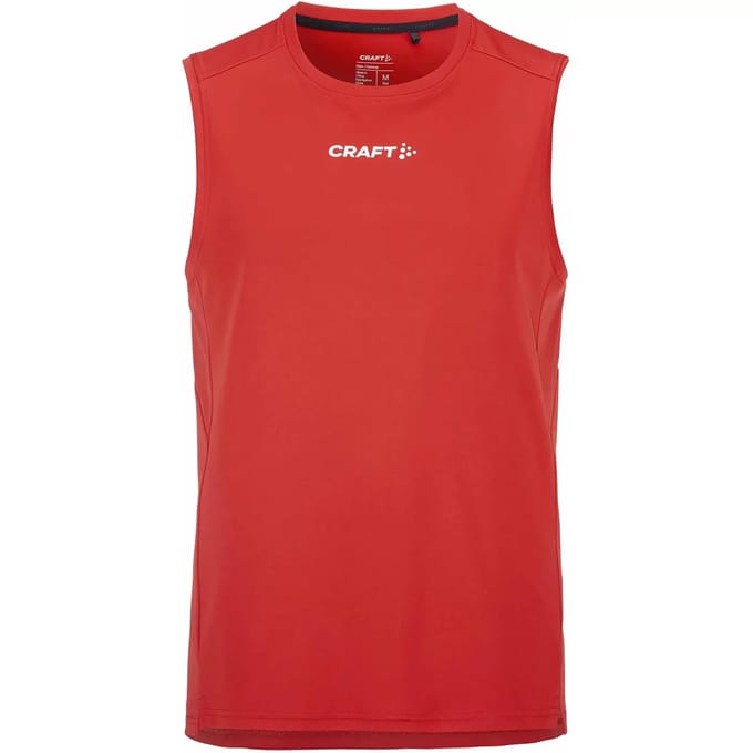 Craft Rush 2.0 Singlet Heren - Rood | Maat: M