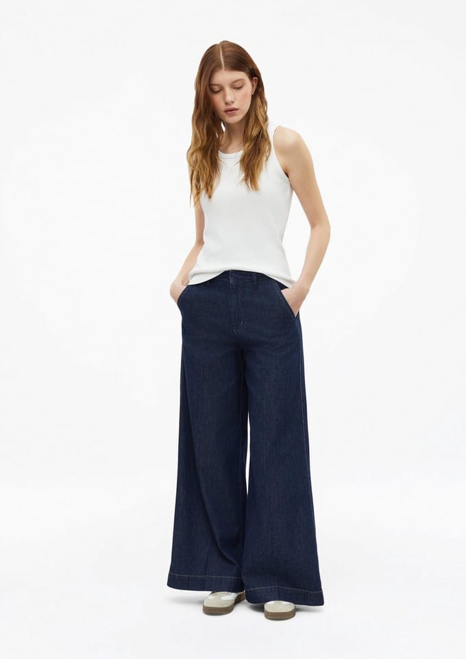 s.Oliver - female - Jeans / Regular Fit / Hoge Rise / Extra Wijde Pijp