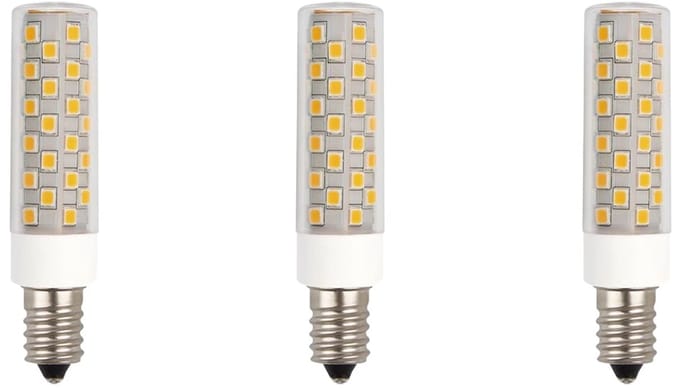 SPL E14 LED Lamp 6W Dimbaar - Neutraal Wit - 840lm - LED Buislamp T18 - 3 Stuks