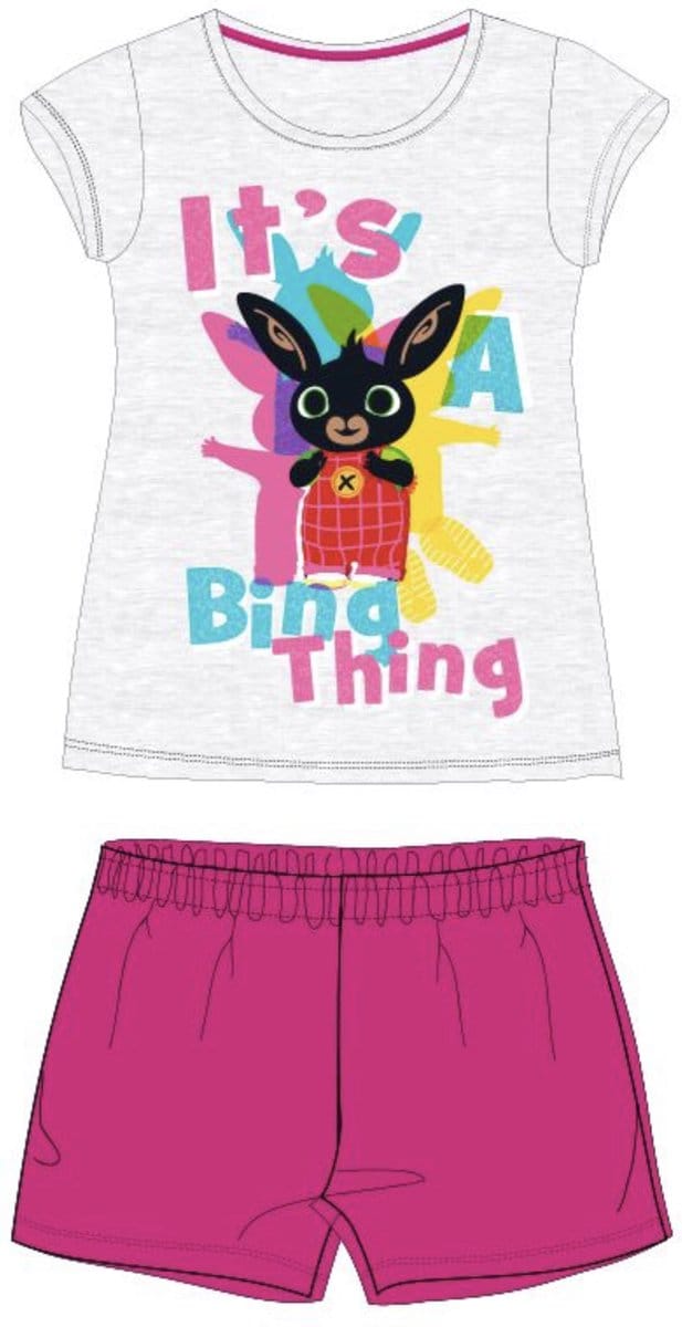 Bing Shortama Katoen Roze Maat 92