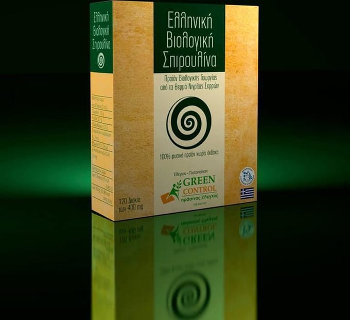 Spirulina Line Bio Spirulina voedingssupplement 400 Mg - 120 st