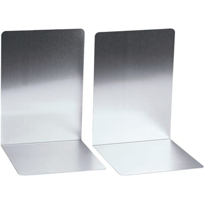 Aluminium boekensteunen set van 2, 160 x 150 x 210 mm