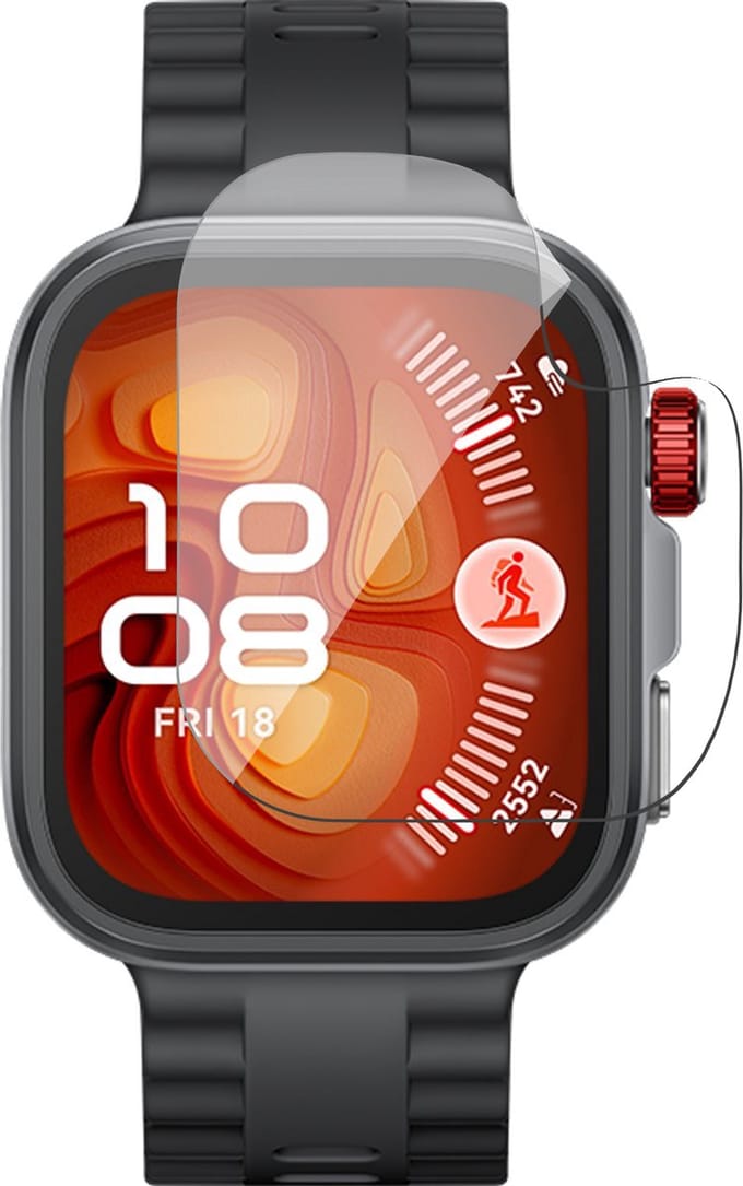Screenprotector geschikt voor Apple Watch Ultra 3/2/1 49mm - 1x FlexGuard Screen Protector