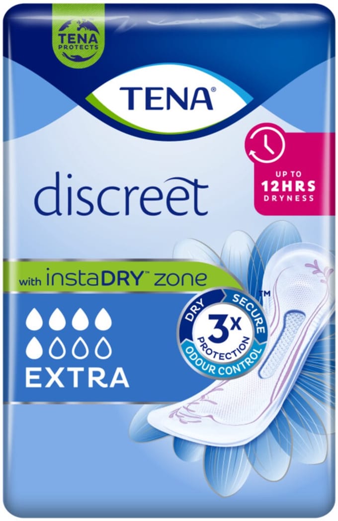 6x TENA Discreet Extra 20 stuks