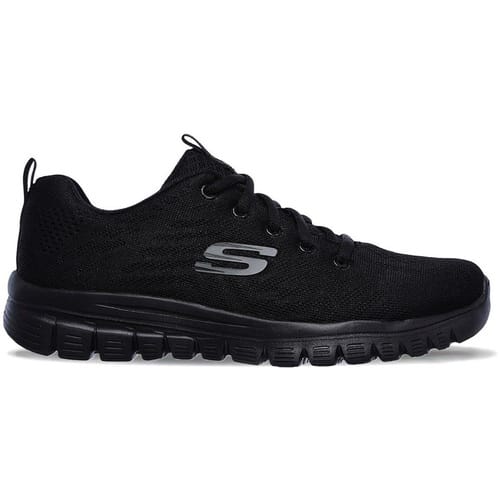 Skechers Graceful - Get Connected, Vrouwen, Zwart, Sneakers, maat: 39,5