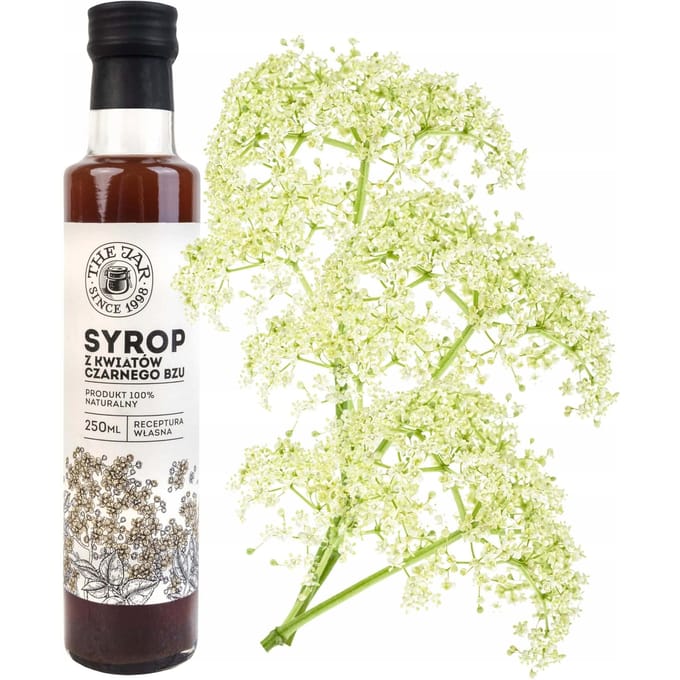 Vlierbloesemsiroop Extract 43% Uit Vlierbloesem 250 Ml Natuurlijk