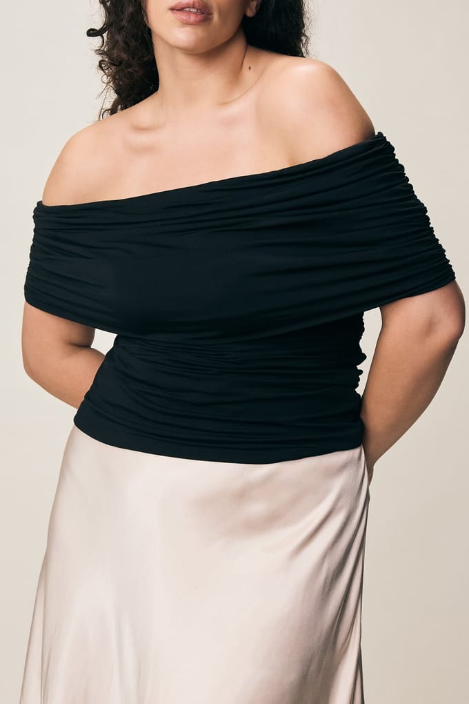 VIVEH Dosinia Top Black Taglia: 48 | Magliette intime Outlet | Donna | Nero