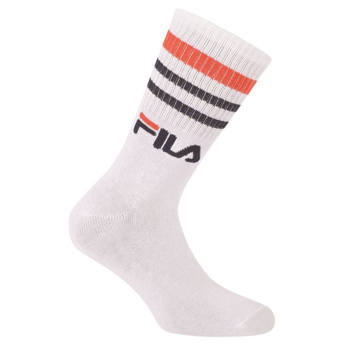 Fila - Uni - Normal socks unisex 3-pack - Wit - 35-38